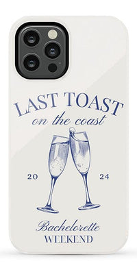 Last Toast | Off-White Coastal Bachelorette Case Phone Case Casetry 