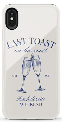 Last Toast | Off-White Coastal Bachelorette Case Phone Case Casetry Essential iPhone XS Max 