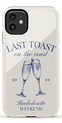 Last Toast | Off-White Coastal Bachelorette Case Phone Case Casetry 