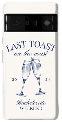 Last Toast | Off-White Coastal Bachelorette Case Phone Case Casetry 