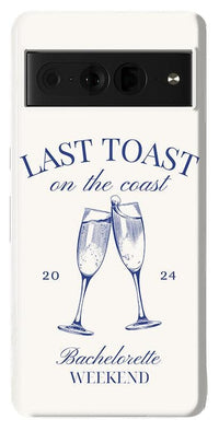 Last Toast | Off-White Coastal Bachelorette Case Phone Case Casetry 