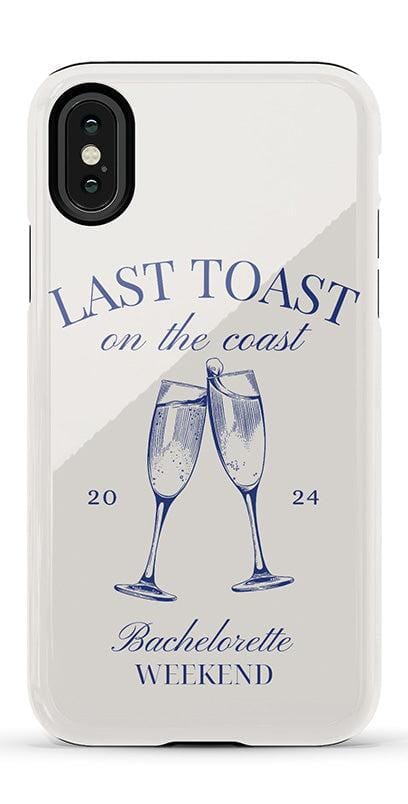 Last Toast | Off-White Coastal Bachelorette Case Phone Case Casetry 