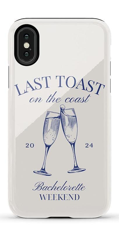 Last Toast | Off-White Coastal Bachelorette Case Phone Case Casetry Essential iPhone X / XS 