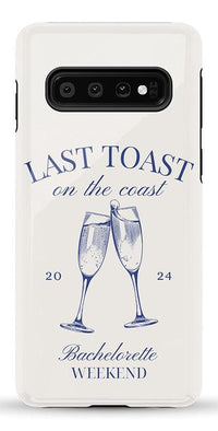Last Toast | Off-White Coastal Bachelorette Case Phone Case Casetry Essential Galaxy S10 
