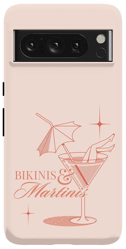 Bikinis & Martinis | Bach Weekend Case Phone Case Casetry 