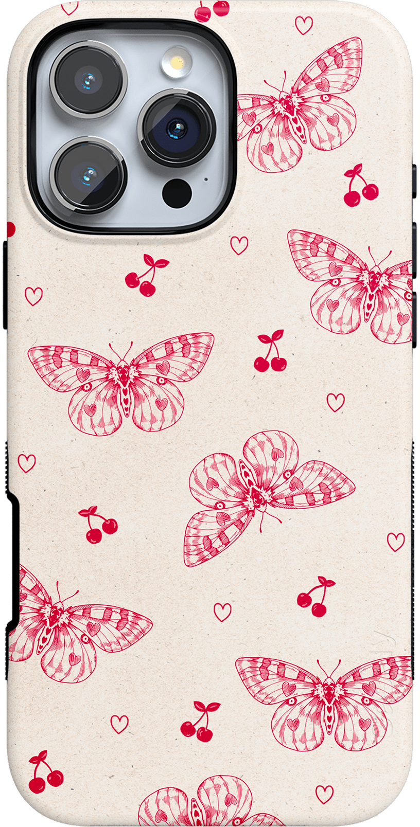 Heart Flutters | Butterfly Case iPhone Case get.casely Bold + MagSafe® iPhone 16 Pro Max