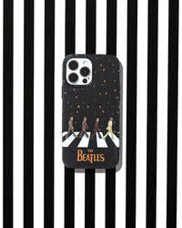 Night Walk | The Beatles Abbey Road Dual Image Case iPhone Case get.casely 