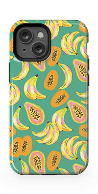 Papaya Palms | Dippin' Daisy's Isla Tropical Case iPhone Case get.casely Essential + MagSafe® iPhone 13 Mini 