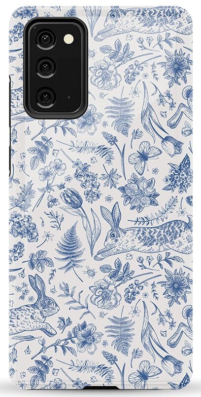 Hop & Bloom | Bunny Toile Case Phone Case Casetry Essential Galaxy Note 20 