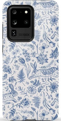 Hop & Bloom | Bunny Toile Case Phone Case Casetry Essential Galaxy S20 Ultra 