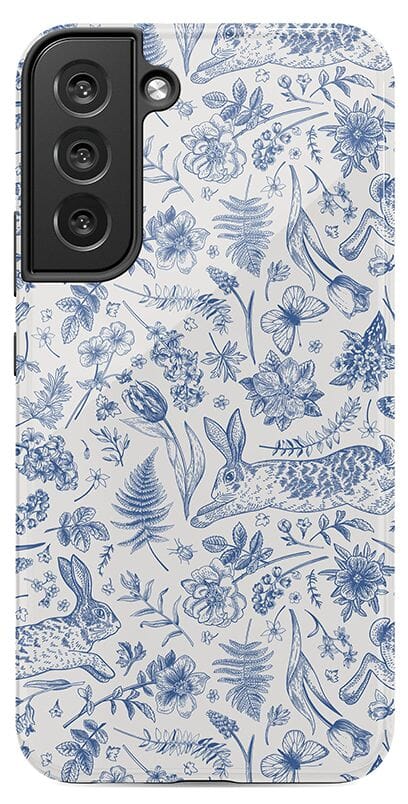 Hop & Bloom | Bunny Toile Case Phone Case Casetry Essential Galaxy S22 Plus 