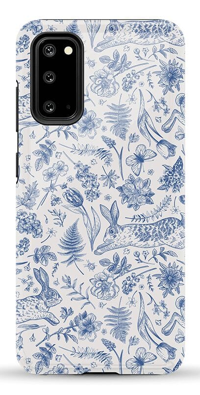 Hop & Bloom | Bunny Toile Case Phone Case Casetry Essential Galaxy S20 