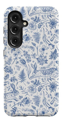 Hop & Bloom | Bunny Toile Case Phone Case Casetry Essential Galaxy S24 