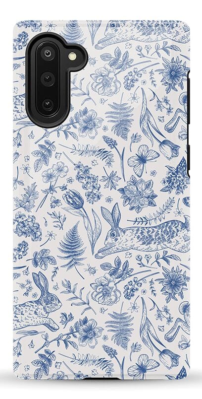 Hop & Bloom | Bunny Toile Case Phone Case Casetry Essential Galaxy Note 10 