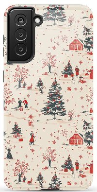 Winter Nostalgia | Vintage Holiday Case Phone Case Casetry Essential Galaxy S21 Plus 