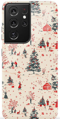 Winter Nostalgia | Vintage Holiday Case Phone Case Casetry Essential Galaxy S21 Ultra 