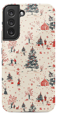 Winter Nostalgia | Vintage Holiday Case Phone Case Casetry Essential Galaxy S22 Plus 