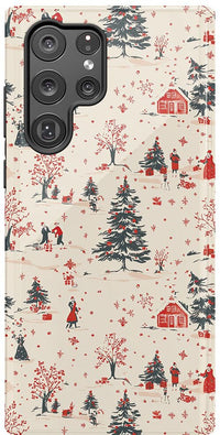 Winter Nostalgia | Vintage Holiday Case Phone Case Casetry Essential Galaxy S22 Ultra 