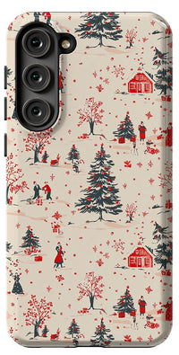 Winter Nostalgia | Vintage Holiday Case Phone Case Casetry Essential Galaxy S23 Plus 