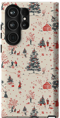 Winter Nostalgia | Vintage Holiday Case Phone Case Casetry Essential Galaxy S23 Ultra 