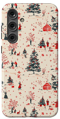 Winter Nostalgia | Vintage Holiday Case Phone Case Casetry Essential Galaxy S24 Plus 