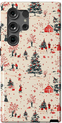 Winter Nostalgia | Vintage Holiday Case Phone Case Casetry Essential Galaxy S24 Ultra 