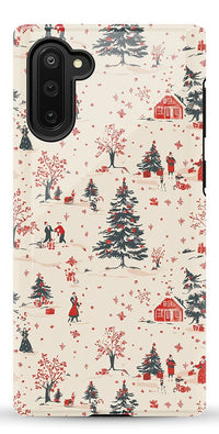 Winter Nostalgia | Vintage Holiday Case Phone Case Casetry Essential Galaxy Note 10 