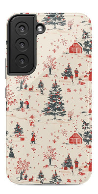 Winter Nostalgia | Vintage Holiday Case Phone Case Casetry Essential Galaxy S22 