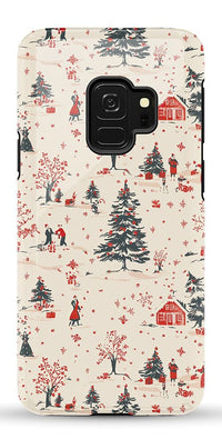 Winter Nostalgia | Vintage Holiday Case Phone Case Casetry Essential Galaxy S9 