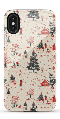 Winter Nostalgia | Vintage Holiday Case Phone Case Casetry Essential iPhone X / XS 