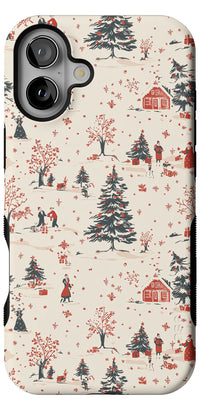 Winter Nostalgia | Vintage Holiday Case Phone Case Casetry Bold + MagSafe® iPhone 16 Plus 