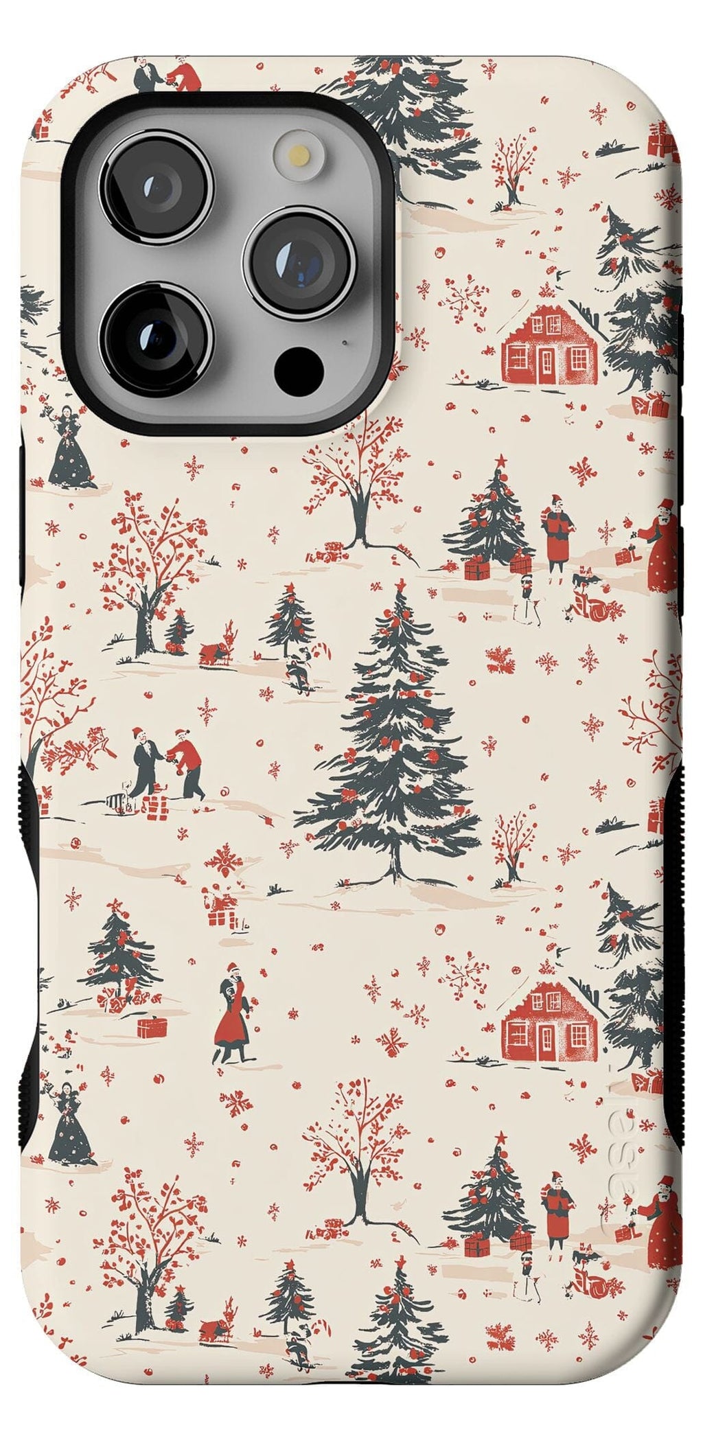 Winter Nostalgia | Vintage Holiday Case Phone Case Casetry 