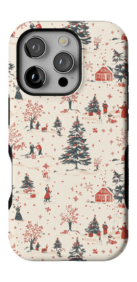 Winter Nostalgia | Vintage Holiday Case Phone Case Casetry Bold + MagSafe® iPhone 16 Pro 