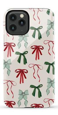 Festive Girlie | Holiday Bows Case Phone Case Casetry Essential iPhone 11 Pro 