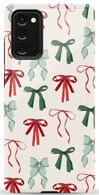 Festive Girlie | Holiday Bows Case Phone Case Casetry Essential Galaxy Note 20 