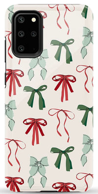 Festive Girlie | Holiday Bows Case Phone Case Casetry Essential Galaxy S20 Plus 