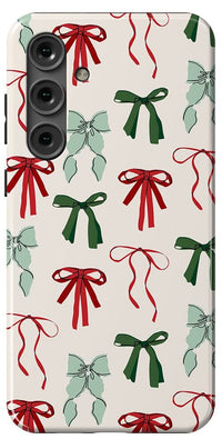 Festive Girlie | Holiday Bows Case Phone Case Casetry Essential Galaxy S24 Plus 