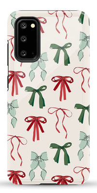 Festive Girlie | Holiday Bows Case Phone Case Casetry Essential Galaxy S20 