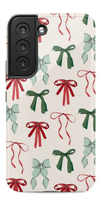 Festive Girlie | Holiday Bows Case Phone Case Casetry Essential Galaxy S22 