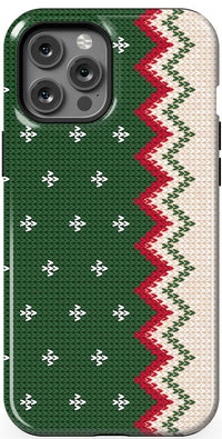 Grandpa's Sweater | Holiday Knit Case Phone Case Casetry Essential + MagSafe® iPhone 12 Pro Max 