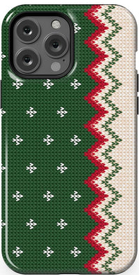 Grandpa's Sweater | Holiday Knit Case Phone Case Casetry Essential + MagSafe® iPhone 13 Pro Max 