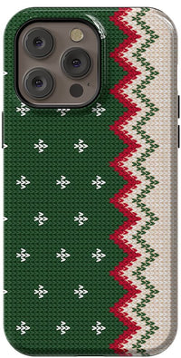 Grandpa's Sweater | Holiday Knit Case Phone Case Casetry Essential + MagSafe® iPhone 14 Pro Max 