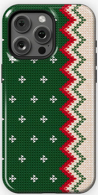 Grandpa's Sweater | Holiday Knit Case Phone Case Casetry Essential + MagSafe® iPhone 15 Pro Max 