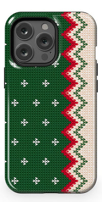 Grandpa's Sweater | Holiday Knit Case Phone Case Casetry Essential + MagSafe® iPhone 13 Pro 