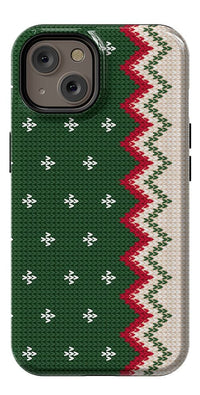 Grandpa's Sweater | Holiday Knit Case Phone Case Casetry Essential + MagSafe® iPhone 14 