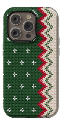 Grandpa's Sweater | Holiday Knit Case Phone Case Casetry Essential + MagSafe® iPhone 14 Pro 