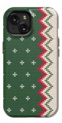 Grandpa's Sweater | Holiday Knit Case Phone Case Casetry Essential + MagSafe® iPhone 15 