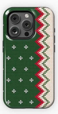 Grandpa's Sweater | Holiday Knit Case Phone Case Casetry Essential + MagSafe® iPhone 15 Pro 