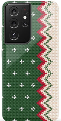 Grandpa's Sweater | Holiday Knit Case Phone Case Casetry Essential Galaxy S21 Ultra 