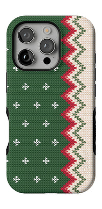 Grandpa's Sweater | Holiday Knit Case Phone Case Casetry Bold + MagSafe® iPhone 16 Pro 